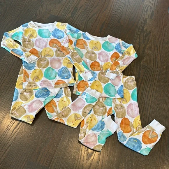 Burt’s Bees Baby Easter Friends Organic Cotton Pajamas - Picture 4 of 10